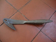 Antique Georgian blacksmith made wrought iron garden weed bramble hook cutter