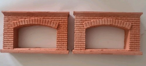 Dolls house pinkish brick - dolls,