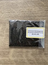 Potassium Permanganate 20g Crystals 99.4% Pure High grade KMnO4 Antibacterial