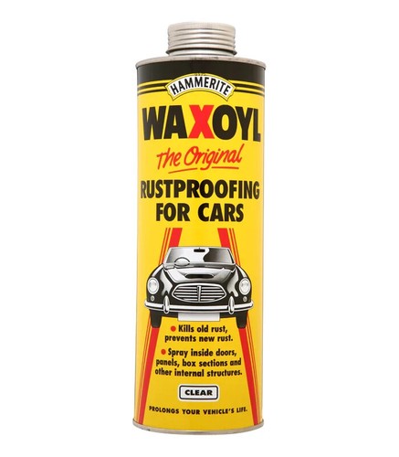 Hammerite waxoyl rustproofing - waxoyl,