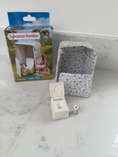 Sylvanian families Vintage Camping Set Toilet Tent, Toilet & Roll Calico Critter