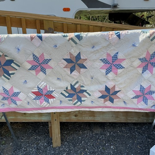 Vintage handmade 53x50 - handmade, hand
