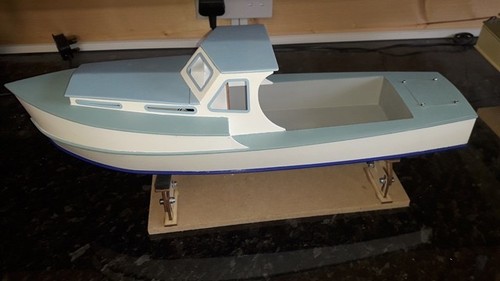 Morston fishing boat wood - morston, 20"
