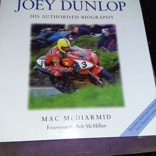 Joey dunlop his - his, authorised