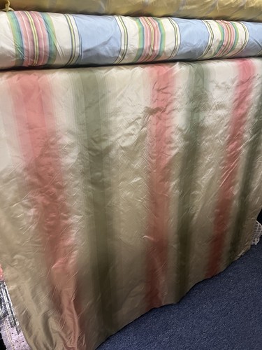 Striped taffeta silk 100 - silk, 100%