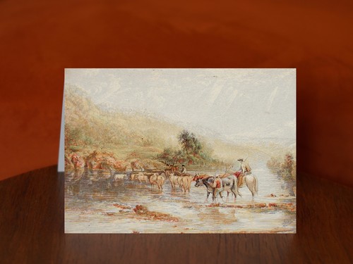 Welsh drovers art - drovers,