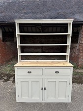 Antique Pine Dresser Larder Pantry Housekeepers Freestanding Kitchen Cupboard