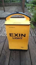 Exin Rechargable Portable LED Outdoor Light with mains 240v CHARGER -Works great