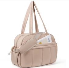 Large Sport Gym Quilted Duffle