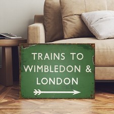 Vintage Style English Railway