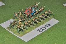 15mm ACW / confederate - brigade 27 figs - inf (82494)