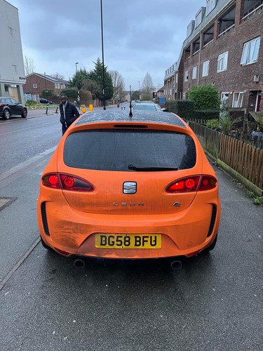 Seat leon orange - seat,