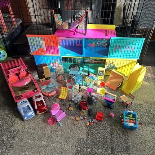 Lol doll club house - omg, car