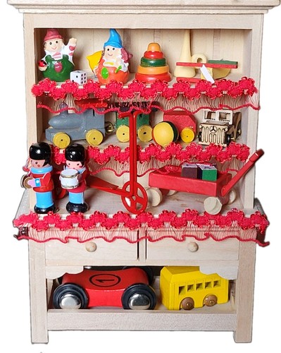 Miniature dolls house bare - dolls,