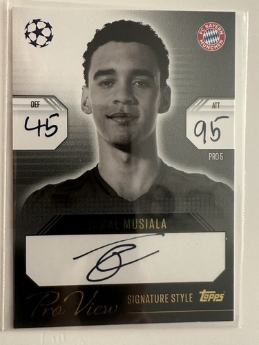 Jamal musiala topps match - musiala,
