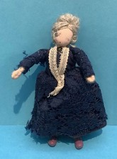 Vintage Dolls House Grecon Doll Grandmother