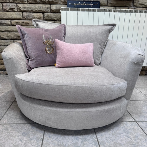 Raven swivel loveseat - raven,