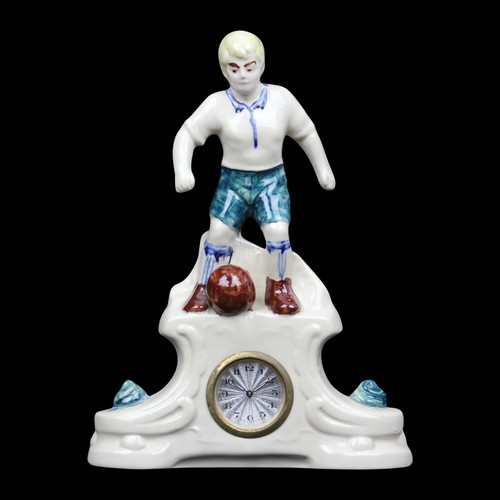 Russian porcelain footballer - porcelain,