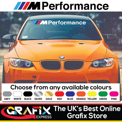 Bmw performance sticker - m,