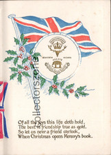 WW1  Seaforth Highlanders Ross Shire Buffs  Christmas card