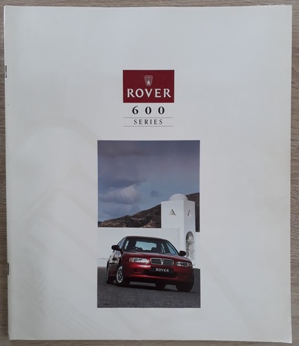 Rover 600 range brochure - rover,