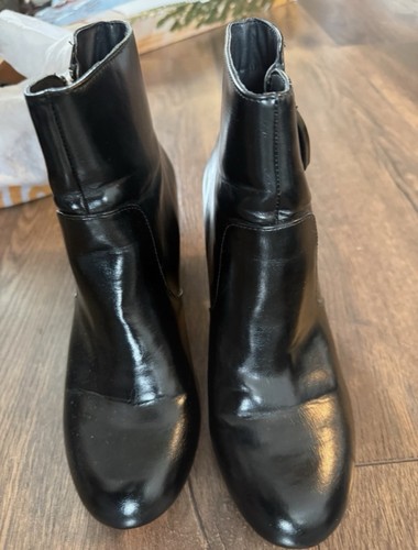 Office leather ankle - office,