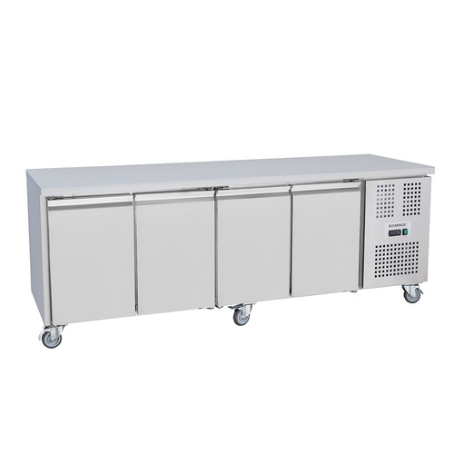 Bench fridge counter prep - bench,