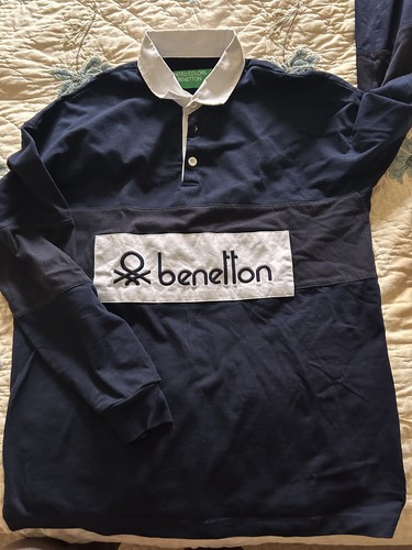Benetton rugby shirt long - benetton,