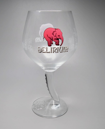 Delirium tremens beer glass - delirium,