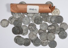 1943-S Lincoln Steel War Wheat