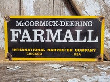 VINTAGE FARMALL PORCELAIN SIGN