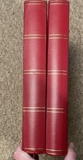 2 x Large Red Stamp Stock Book