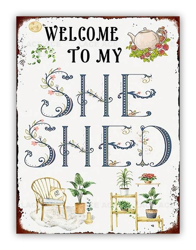 She shed aluminium - ",