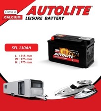 12V 110AH LEISURE BATTERY SFL 110AHC100 FOR CARAVAN MOTORHOME L4