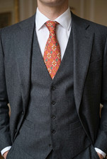 HERMES 7691 OA Tie FRANCE MADE