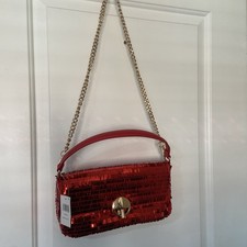 Women's Peacock Sequin Clutch