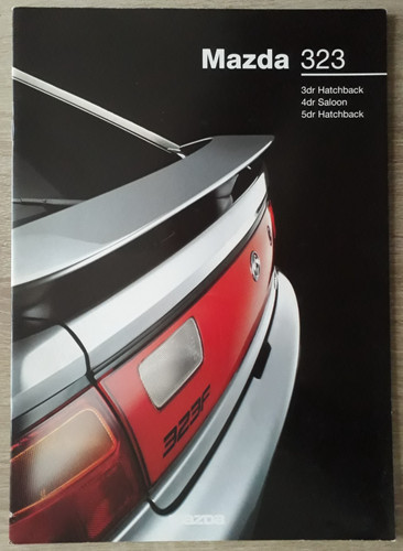 Mazda 323 range brochure 1997 - brochure,