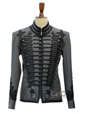 Grey Napoleonic Hussar Wool