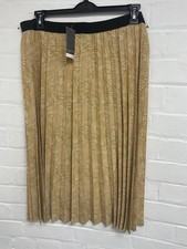 Ladies Papaya Pleated Midi ￼Skirt Size 14 Brand-New With Tags Only £1