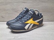 Reebok Classic  Trainers Blue and Yellow UK Size 5 retro
