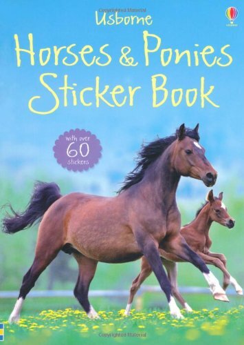 Horses and ponies - ponies, sticker
