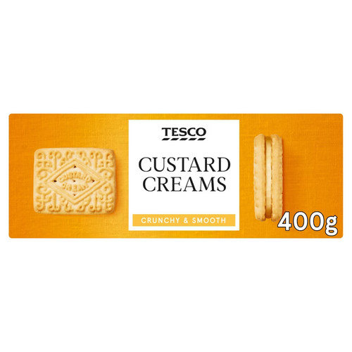 Tesco custard cream - tesco, biscuits