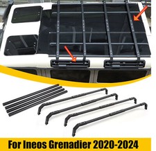 Car Top Roof Rack Cross Bar & Tube Cargo Luggage Carrier for Ineos Grenadier 20+