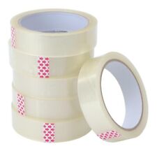 6 X ROLLS CLEAR PACKING TAPE CELLOTAPE SELLOTAPE ADHESIVE SIZE 22MM X 50M LONG