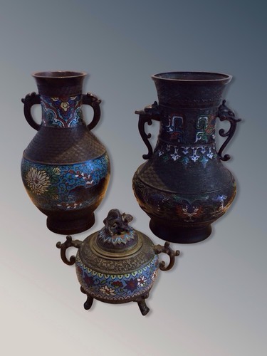 Antique metal japanese - antique,