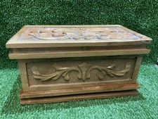 Simple Chinese style modern Wooden Jewellery Trinket Puzzle Box Mancave with key