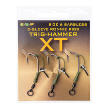 ESP Ronnie D Rigs – Trig-Hammer XT Hooks, Super Sharp & Strong, Pre-Tied