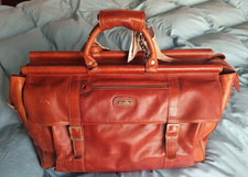 Leather Holdall / Weekend Bag