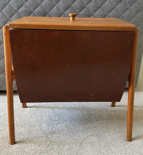 Wooden sewing box legs - box,