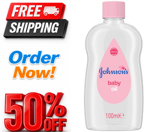 Johnson baby oil 100 - 100, pack